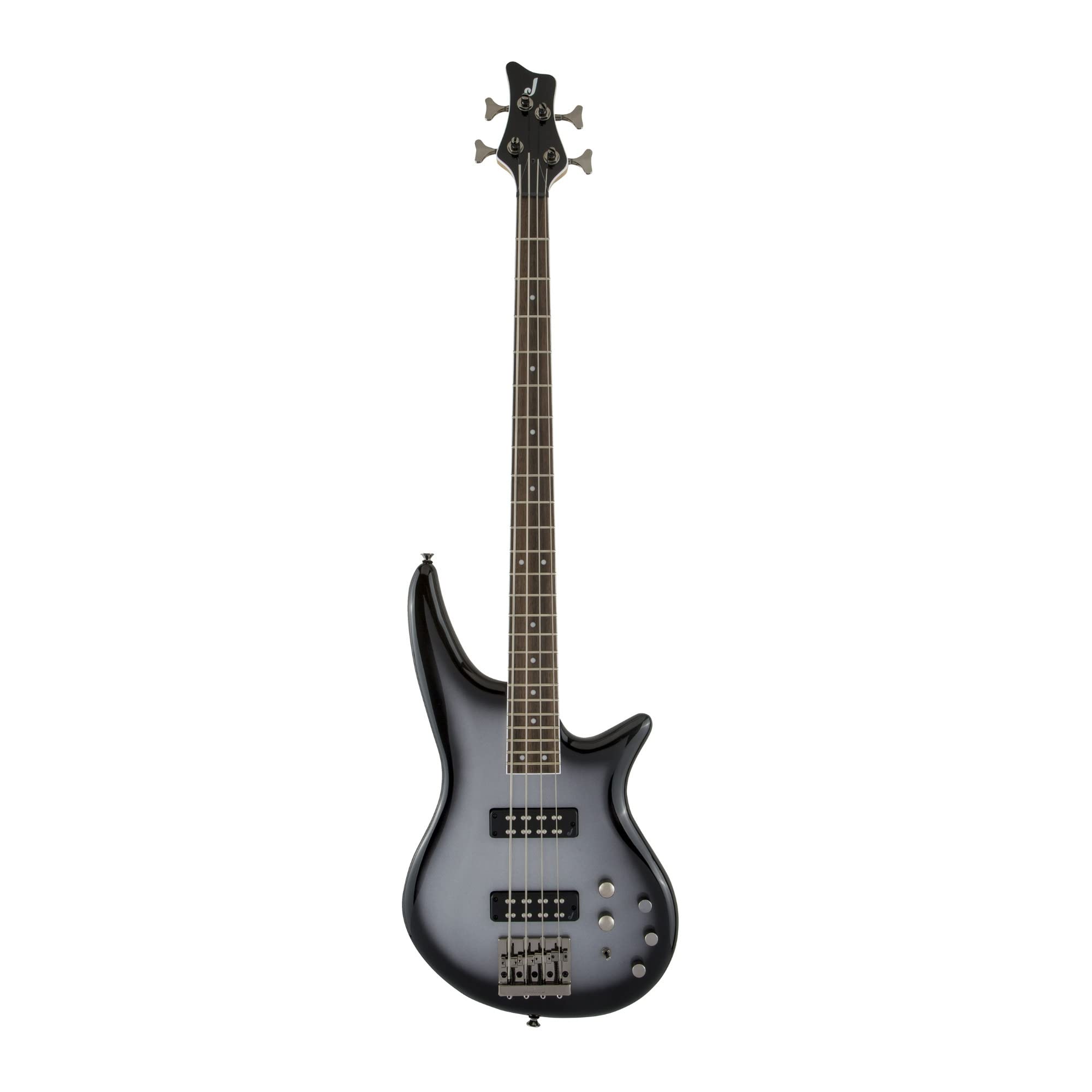 Jackson Js Series Spectra Bass Js3, Silverburst, Laurel Fingerboard
